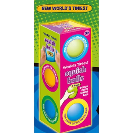 Squish Dough Ball , 3PK